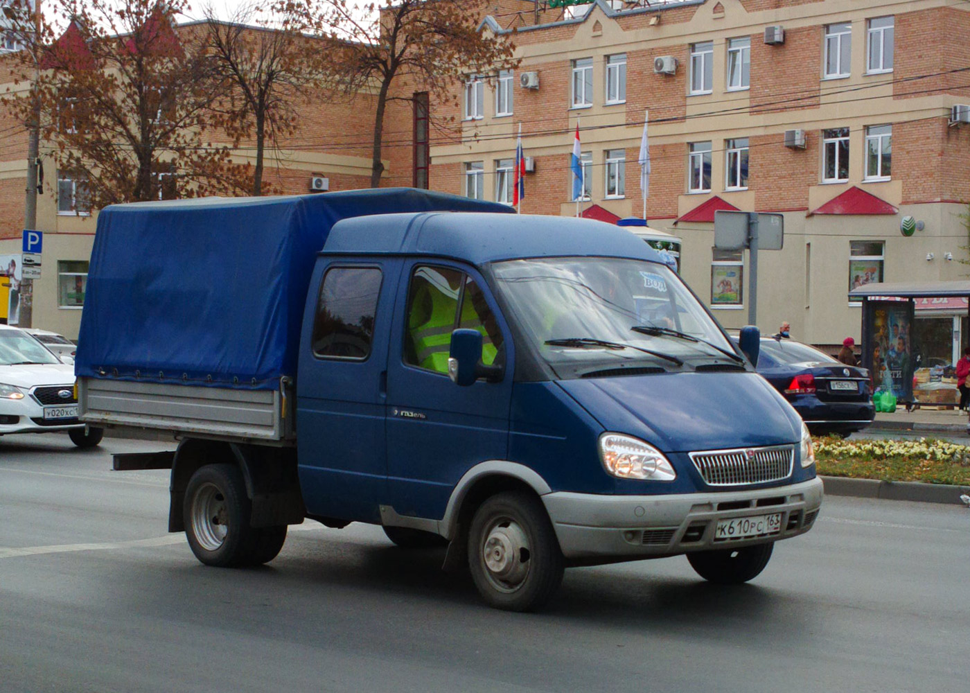 ГАЗ-33023 "Газель" #К610РС163. Самара, улица Гагарина