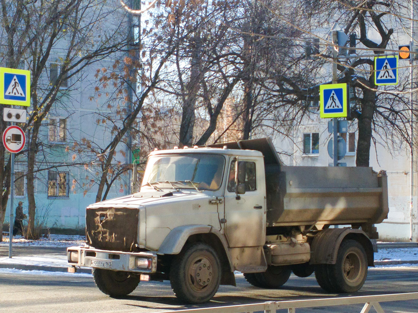 ЗиЛ-ММЗ-4505 #С555ТХ63. Самара, улица Мориса Тореза