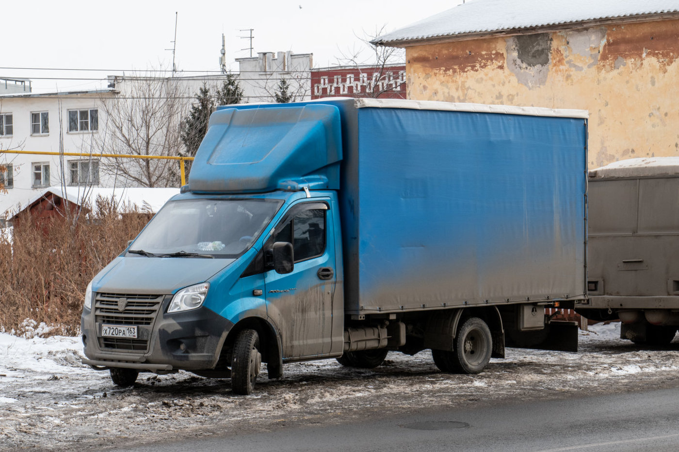 грузовой автомобиль ГАЗ-А21R* "Газель NEXT" #Х720РА163. г. Самара, ул. Крупской