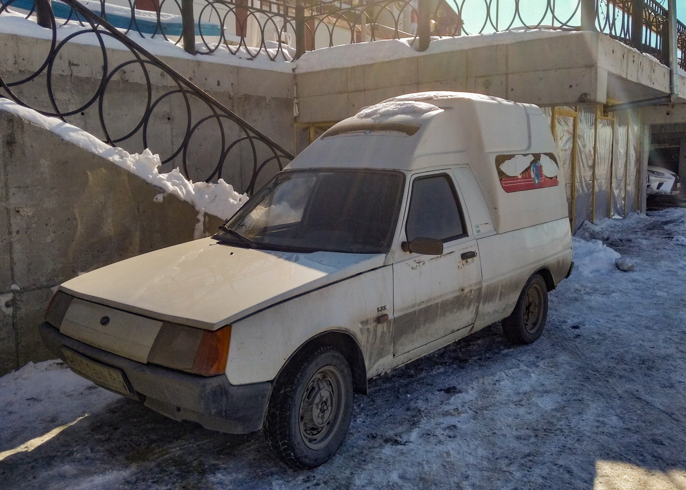 пикап ЗАЗ-110550 #Н411ВВ63. г. Самара, Ульяновский спуск
