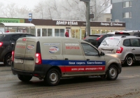 Цельнометаллический фургон LADA Largus F90  #Т934ХС163. г. Самара, Московское шоссе