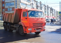 Самосвал КамАЗ-65115 #Х422УН163. г. Самара, ул. Партизанская