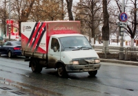 Бортовой грузовой автомобиль ГАЗ-3302 "Газель" #М138РУ63. г. Самара, Волжский пр.