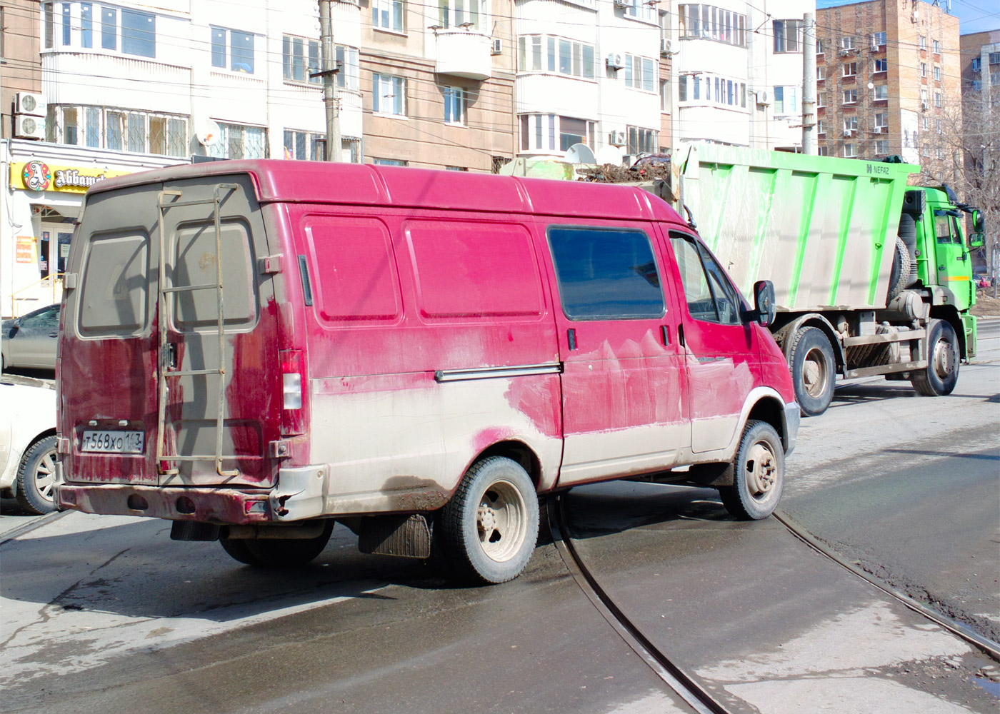Грузопассажирский автомобиль ГАЗ-2705-288 "Газель-Бизнес" #Т568ХО163. г. Самара, ул. Тухачевского