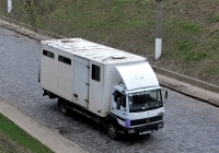 Грузовой фургон на шасси Mercedes-Benz LK-series #АХ 2801 ВЕ. Харьковская область, г. Харьков, улица Большая Гончаровская