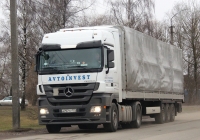 Седельный тягач Mercedes-Benz Actros 1844 LS #А757ТУ777  . г. Псков, Шоссейная ул.