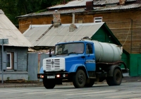 Ваккумная машина на шасси ЗиЛ-4333* #Р981ОР58. г. Самара, ул. Арцыбушевская