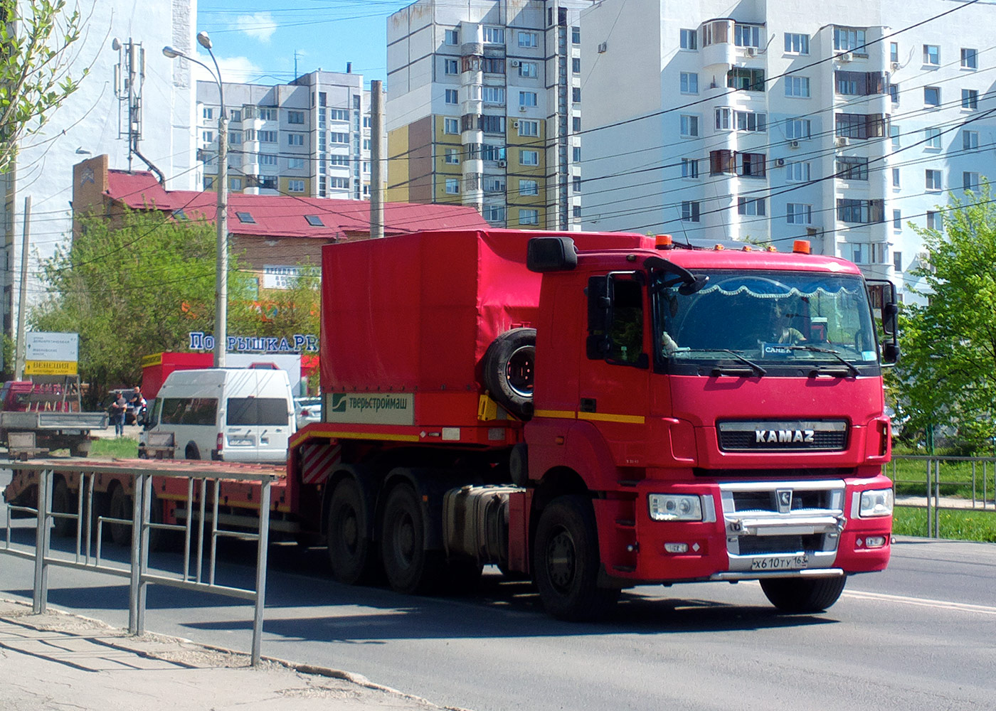 Седельный тягач КамАЗ-5490* #Х610ТУ163. г. Самара, ул. Георгия Димитрова
