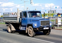 Бортовой грузовой автомобиль ГАЗ-3307 #Х795ОУ163. г. Самара, Московское шоссе, 18 км