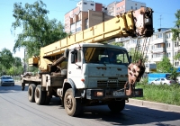 Автокран КС-4572 на шасси КамАЗ-53213 #Т627ЕМ163. г. Самара, ул. Революционная