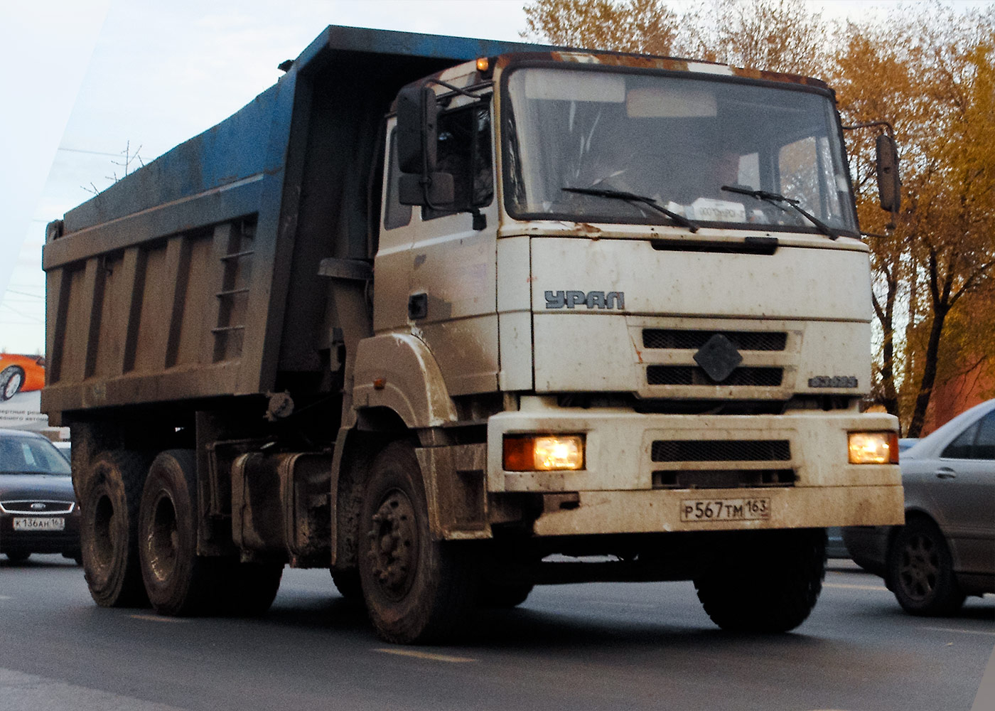 Самосвал IVECO-УралАЗ-6539 #Р567ТМ163. г. Самара, ул. Авроры