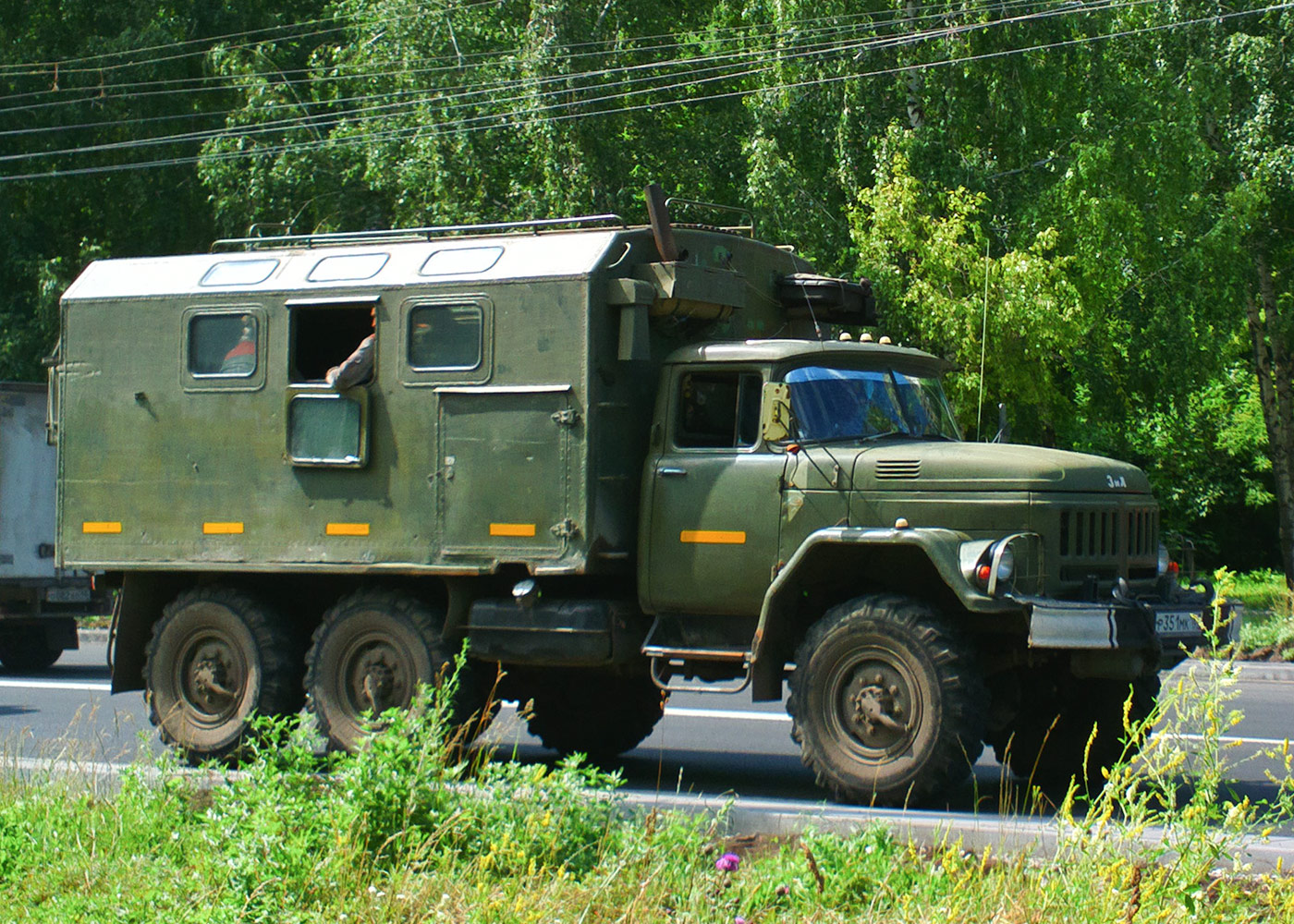 Мастерская на шасси ЗиЛ-131 #Р351МК163. г. Самара, ул. Стара-Загора