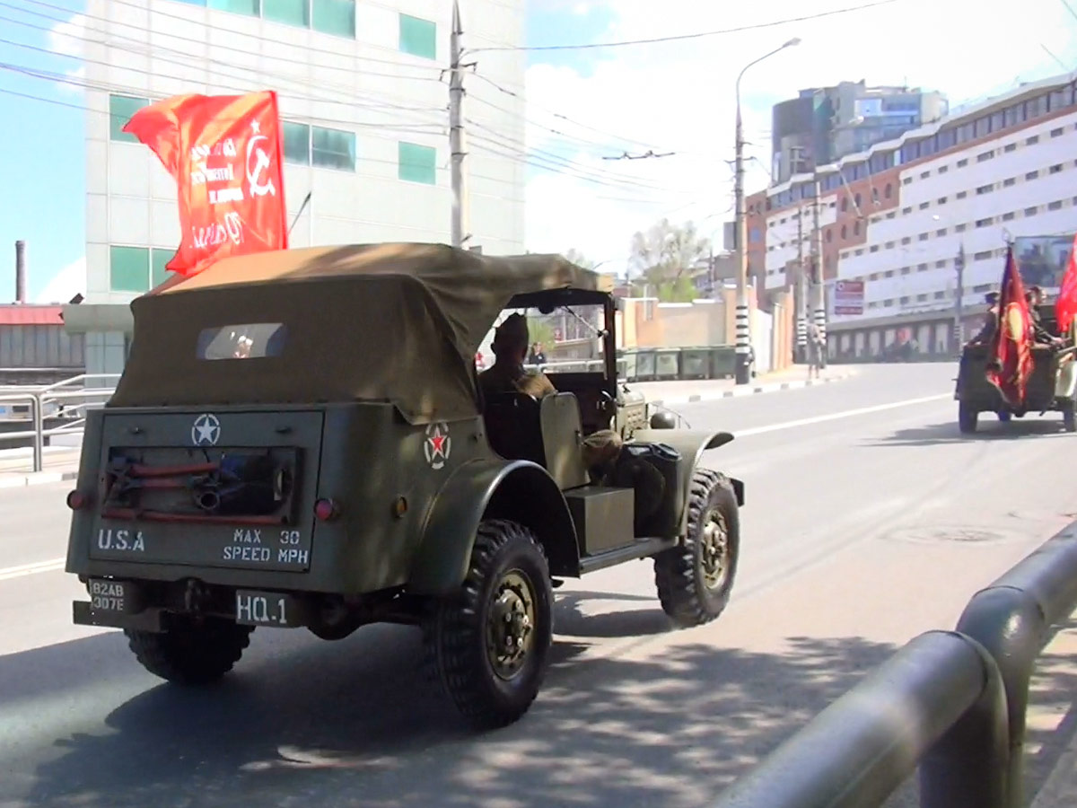Легкий транспортер вооружения Dodge WC-57 #В057НЕ163. г. Самара, Волжский пр.