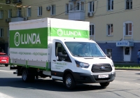 Бортовой грузовой автомобиль Ford Transit Mk8 #Е966ВА799. г. Самара, ул. Московская