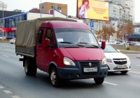 Бортовой грузовой автомобиль ГАЗ-33023 "Газель" #Т480НЕ59. г. Самара, Московское шоссе