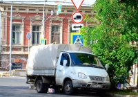 Бортовой грузовой автомобиль ГАЗ-3302 "Газель" #М578НО63. г. Самара, ул. Степана Разина