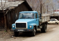 Бортовой грузовой автомобиль ГАЗ-3307 #М844НО63. г. Самара, ул. Батайская