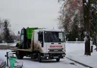 Эвакуатор на базе автомобиля Ivego Eurocargo #AX 8914 HI. Харьковская обл., г. Харьков, Сад Шевченко