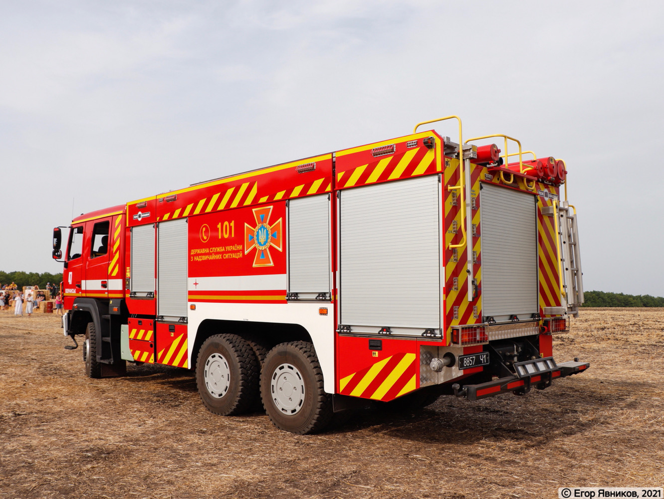 Автоцистерна пожарная АЦ-8-50 (63022)-530М, #8857Ч1. Харьковская обл., Волчанский р-н, с. Фёдоровка