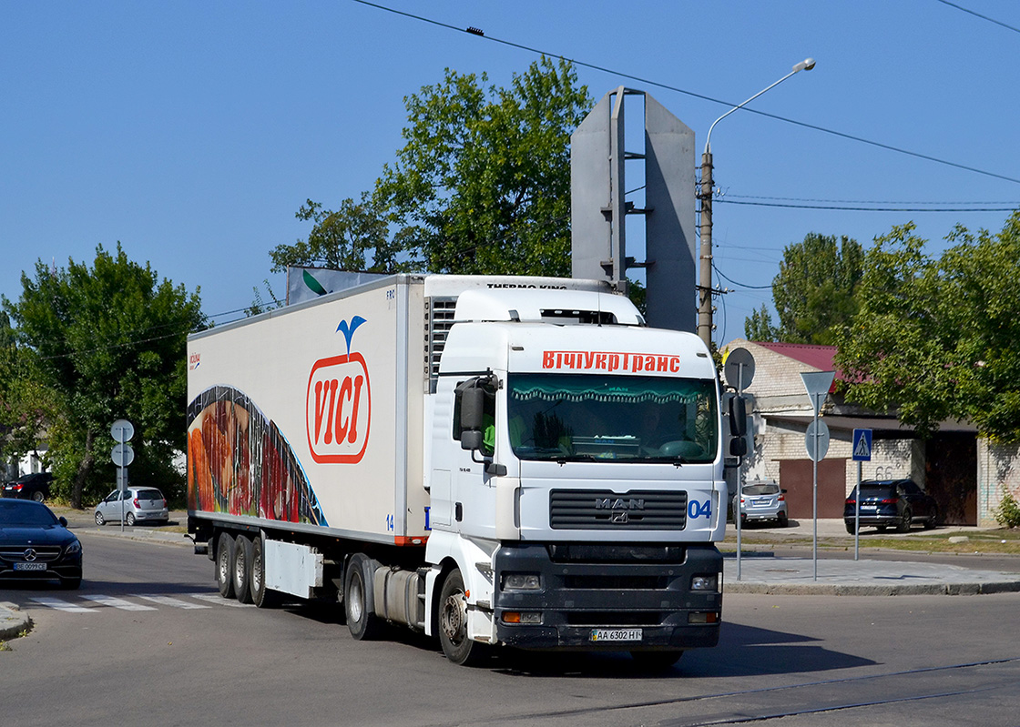 Седельный тягач MAN TG-A #АА 6302 НI. Николаевская обл., г. Николаев, Пограничная ул.