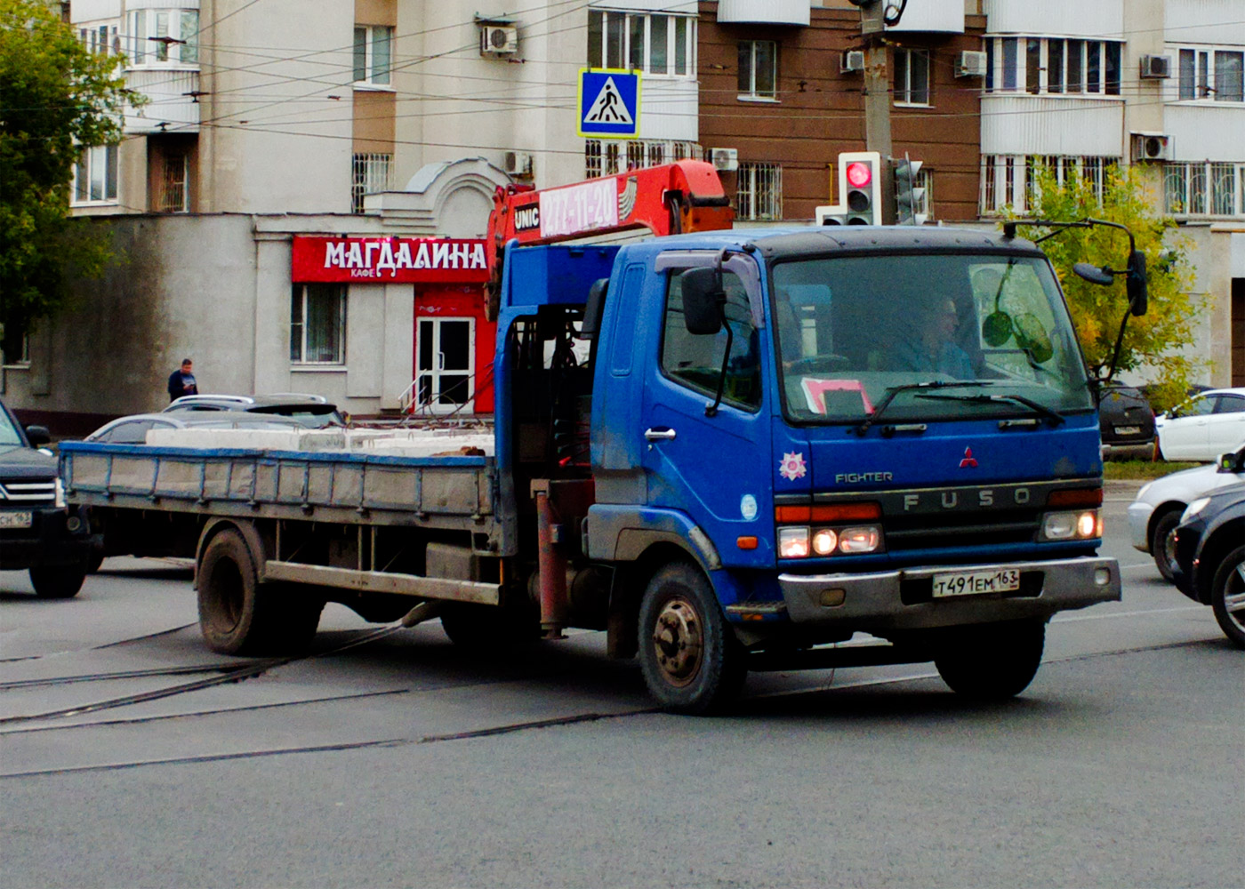 Mitsubishi Fuso Canter #Т491ЕМ163. Самара, улица Тухачевского