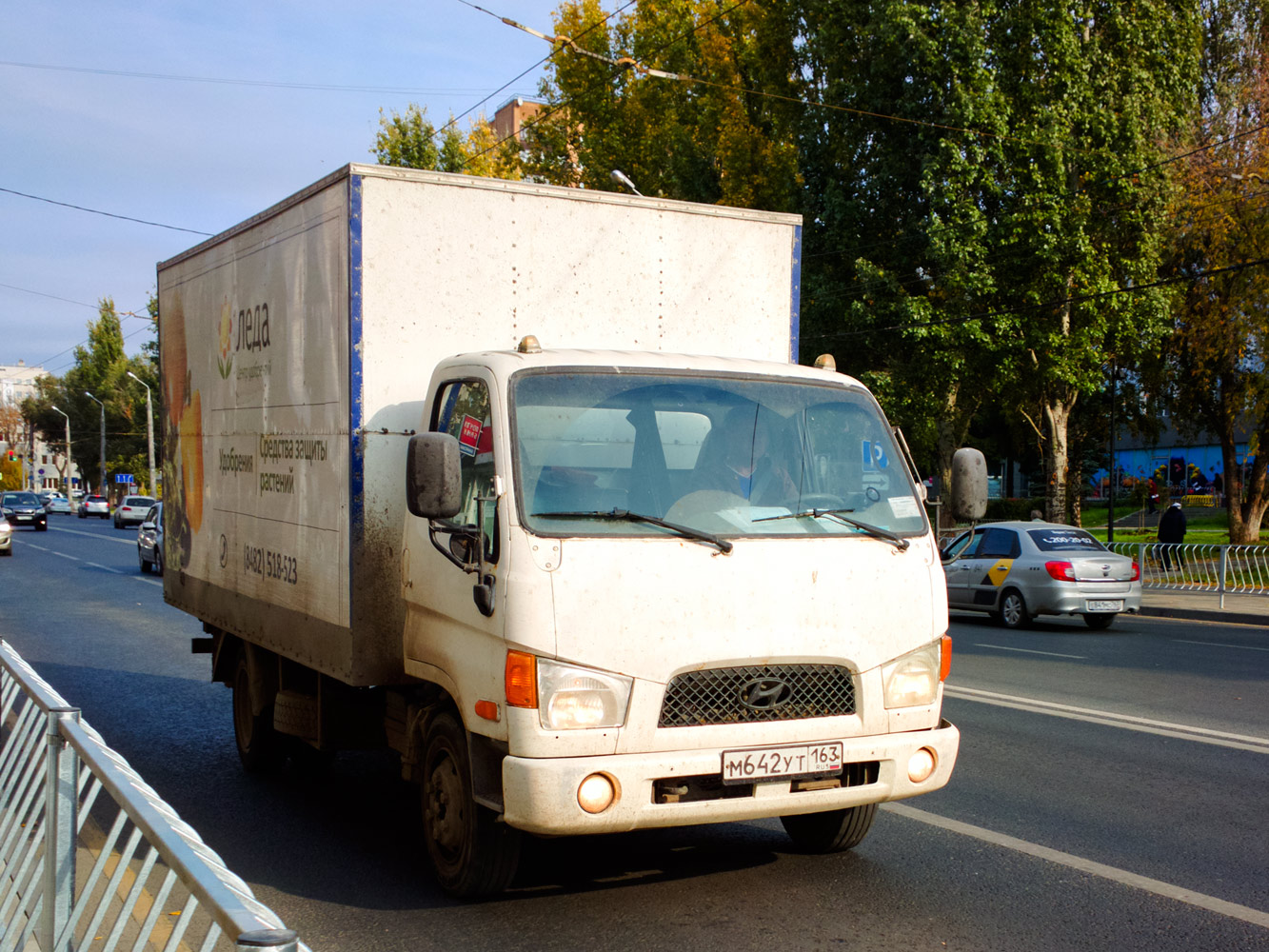 Hyundai HD78 #М642УТ163. Самара, улица Мичурина