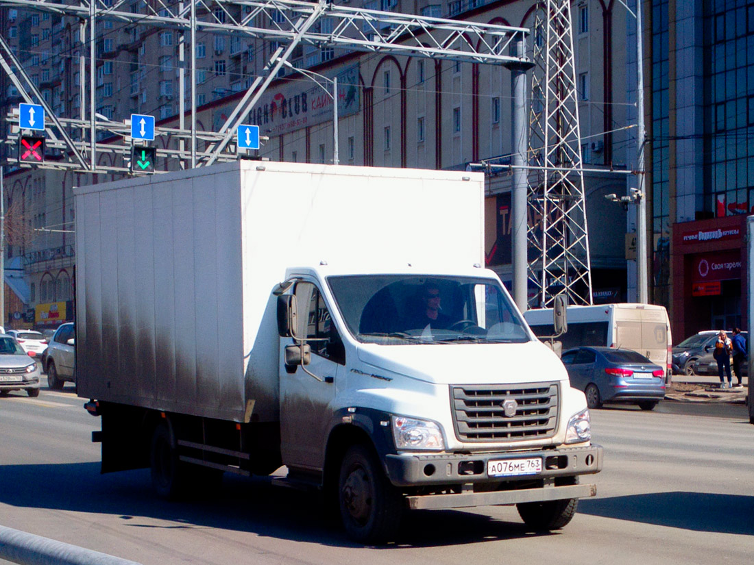 ГАЗ-C41R11 "ГАЗон Next" #А061МЕ763. Самара, Московское шоссе