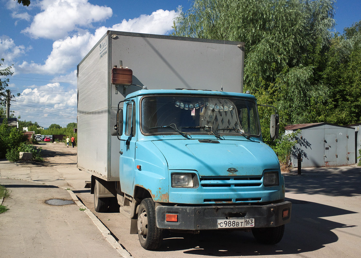Фургон на шасси ЗиЛ-5301* #С988ВТ163. г. Самара, 5-я просека
