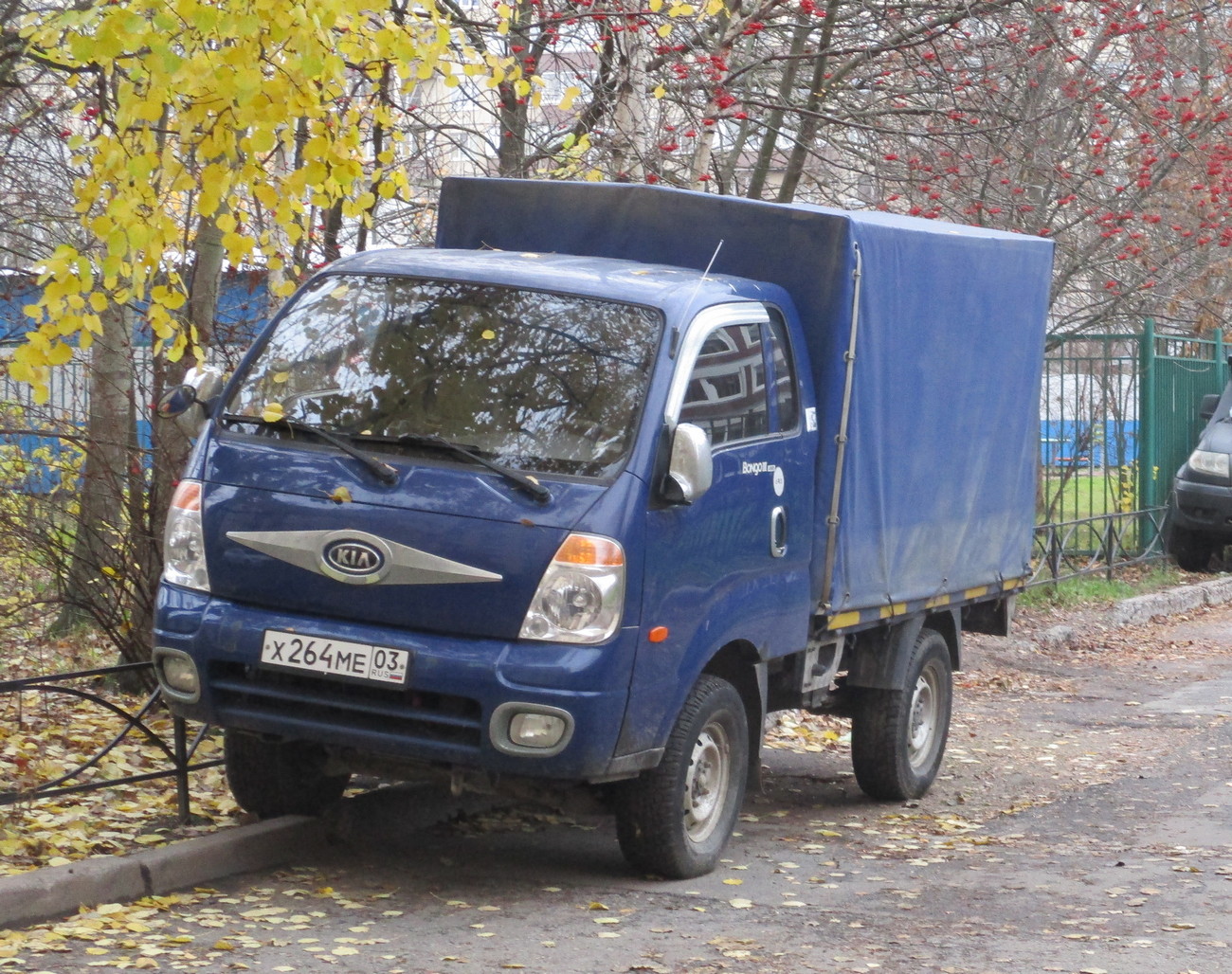  Грузовик Kia Bongo ll#Х264МЕ03. Россия,Санкт-Петербург, проспект Большевиков